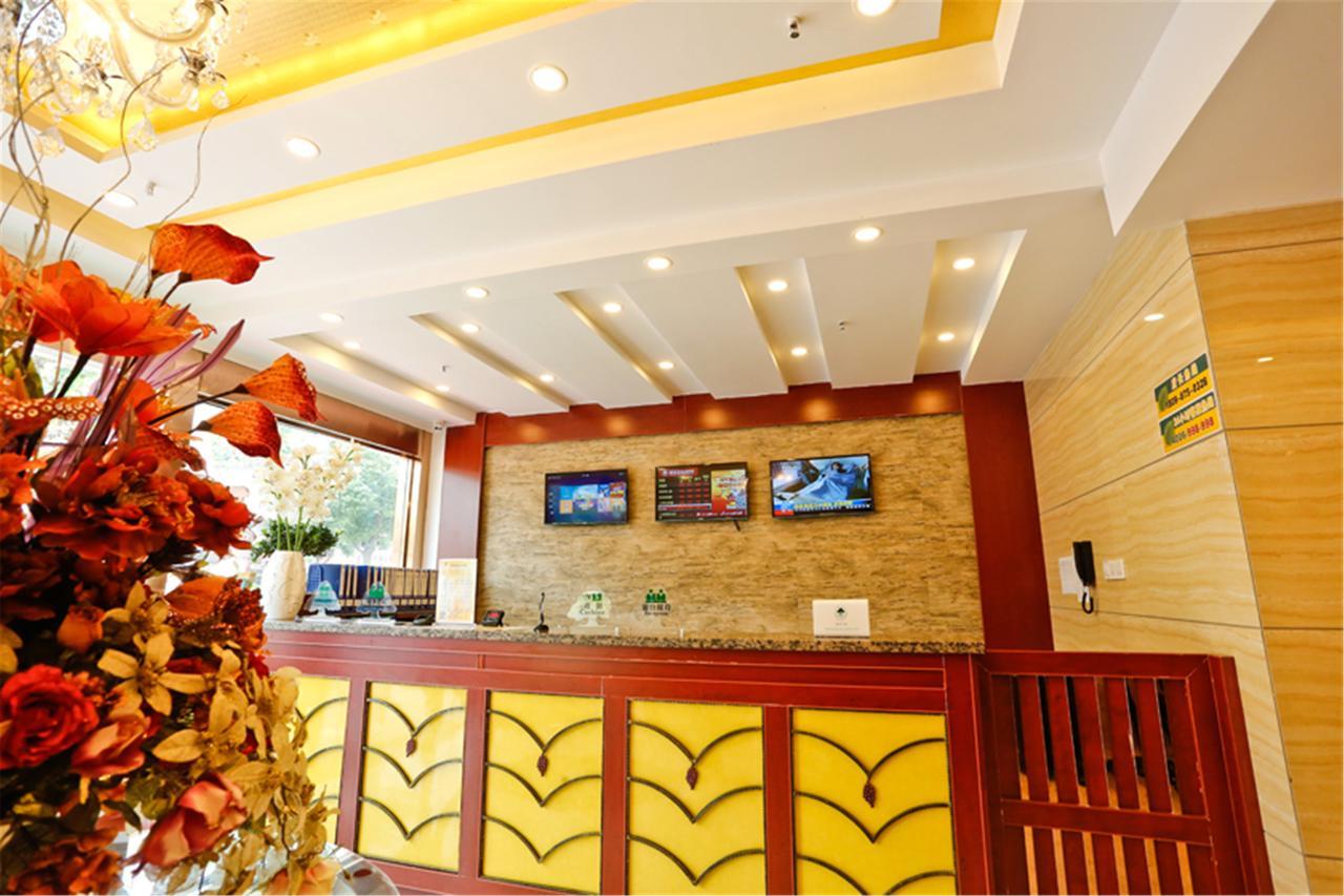 Greentree Inn Jiangsu Yancheng Dongtai Honglan Road Pedestrian Street Express Hotel 외부 사진
